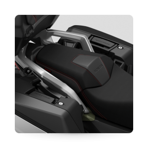 NC750X - Comfort Seat Pillion Black